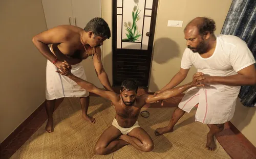 Marma Chikitsa treatment at Agasthya Ayurvedic Hospital Kerala