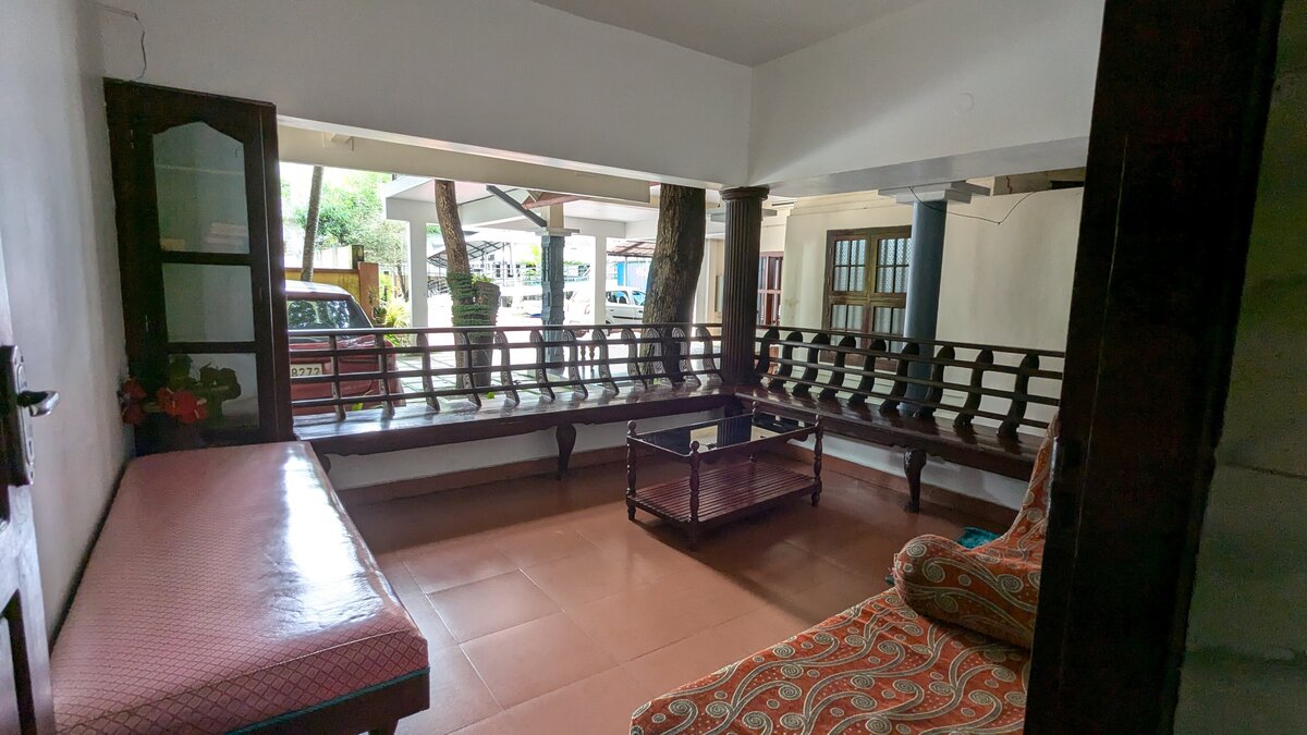 Common area for patients at Agasthya