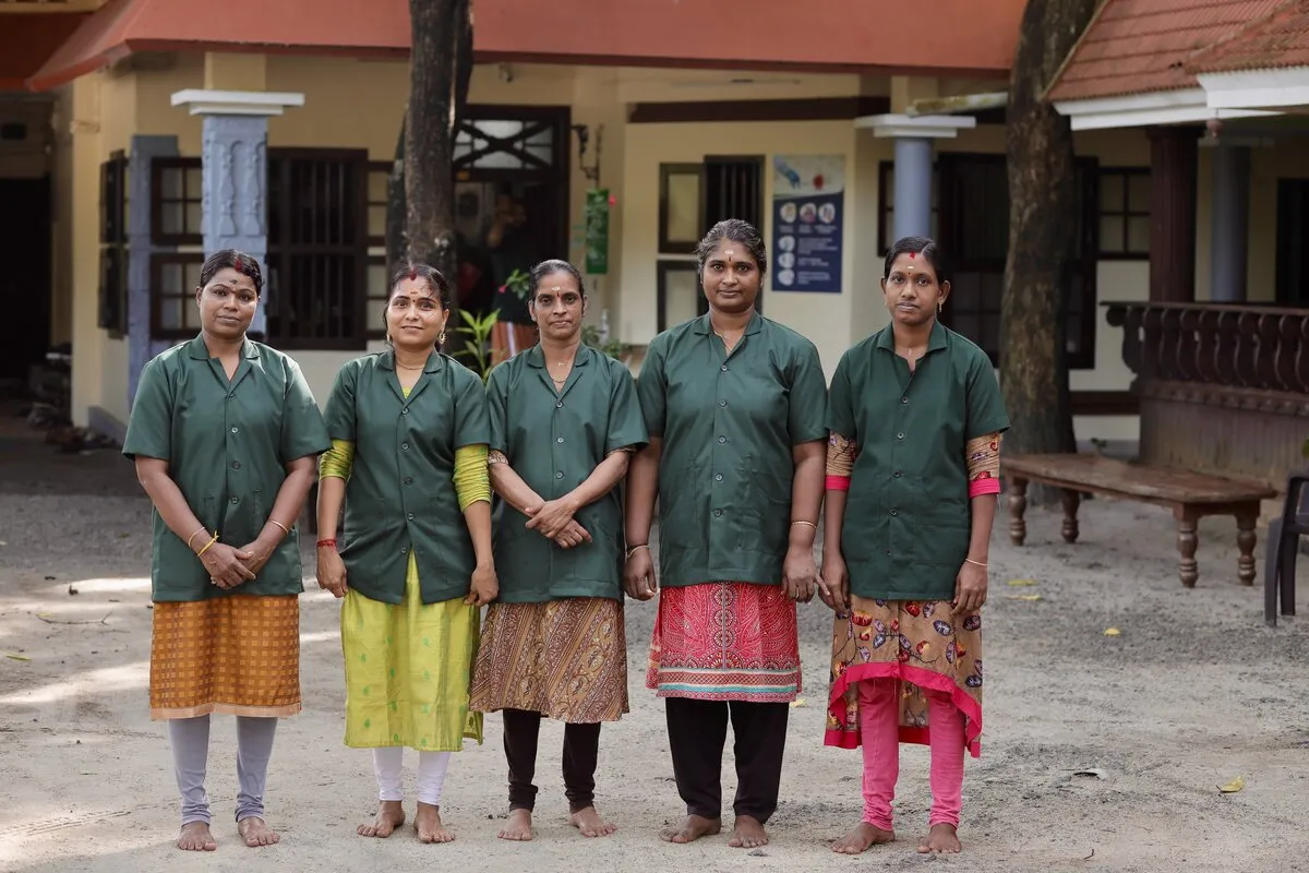 Female Treatment Therapists at Agasthya Ayurvedic Medical Centre